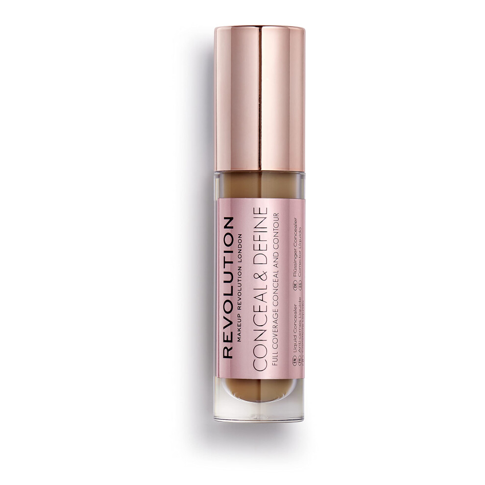 Revolution Conceal & Define Concealer, Lightweight, Long-Lasting, Full Coverage Face Makeup, C13.5, 4g - Image 2