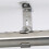 Pack of 2 Stainless Steel Curtain Rod Support Bracket-silver 6