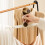 Travel Clothes Hanger With Nonslip Designs Foldable Plastic-5 3
