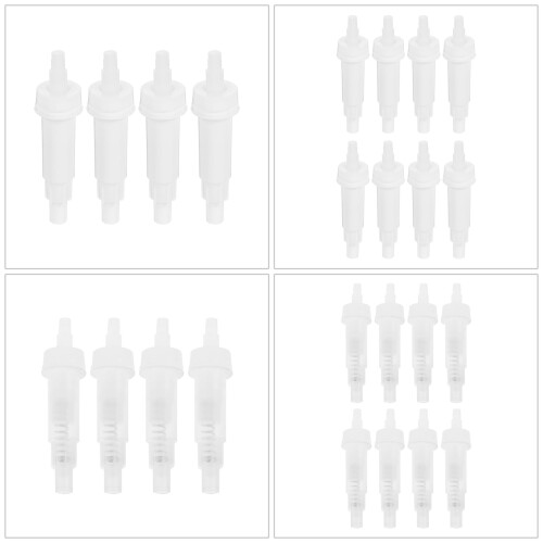 Vacuum Pump Cosmetic Bottle Replacement-Milky white 8 pieces 1