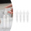 Vacuum Pump Lotion Bottle Pump Replacement-Milky white 4 pieces 3