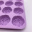 Durable Food Safe Rose Shape Silicone Molds For Creative-Pink 5