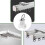 30 Pack Ceiling Mounted Curtain Track Roller System Plastic and 5