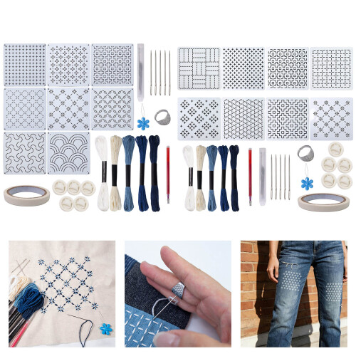 Ensemble complet de démarrage de broderie, matériaux PET,-UN 2