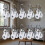 30 Pack Ceiling Mounted Curtain Track Roller System Plastic and 7