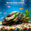 Stable Nonslip Turtles Sunning Platform with Climbing-GT003 3