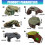 Stable Nonslip Turtles Sunning Platform with Climbing-GT003 4