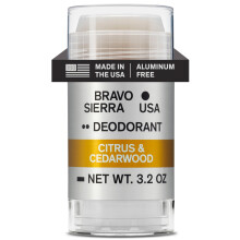 Aluminiumfreies Deodorant für Männer von Bravo Sierra, 2er-Pack - Mit natürlichen Inhaltsstoffen - Langanhaltender Schutz