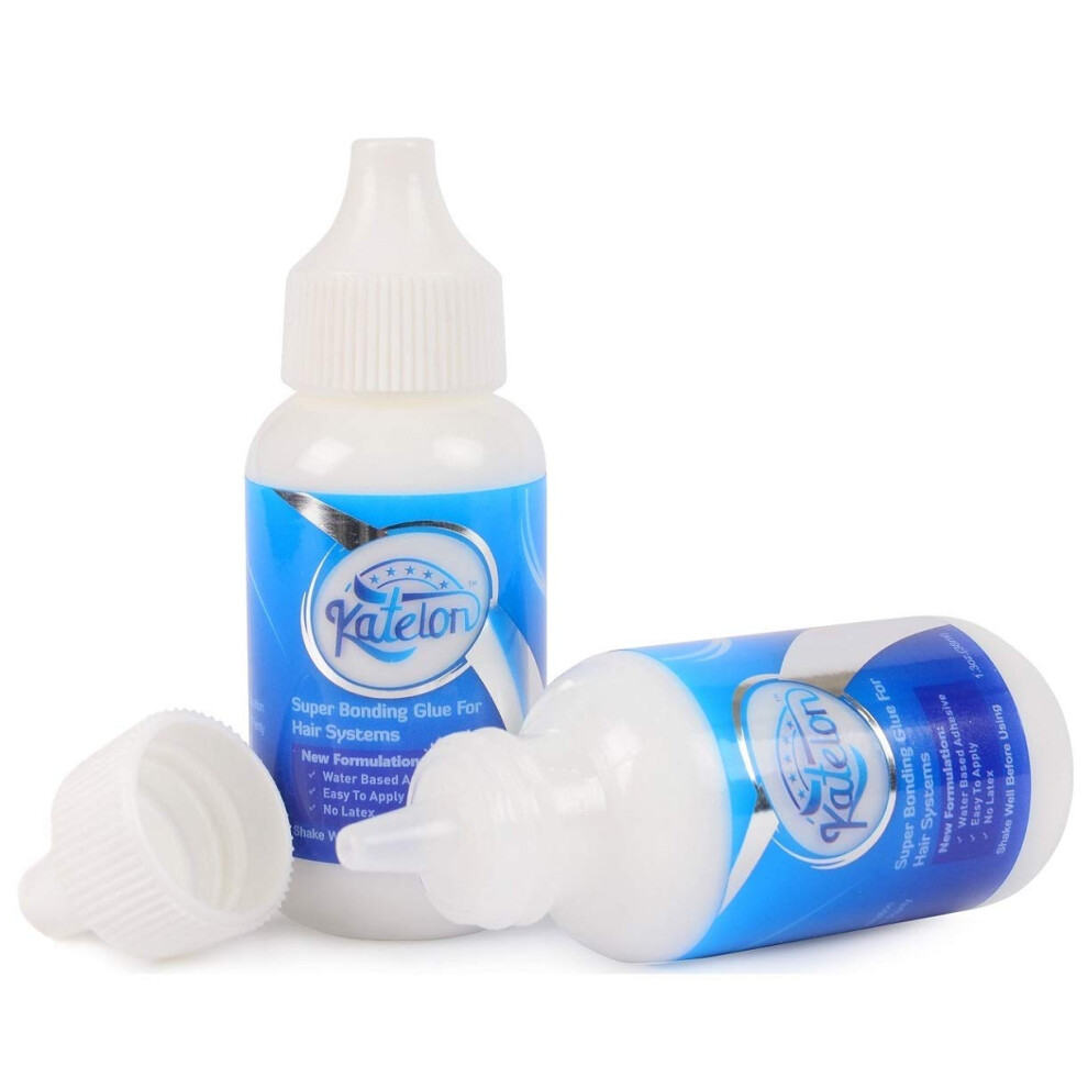Jooler Unisex Wig Glue Lace Wig Glue Adhesive Hair Glue Lace Front Wig Glue Waterproof Wig Bonding Glue Invisible Adhesive,For Poly,Lace Hairpieces,Lace Wigs,Toupee