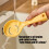 Functional Plastic Rice Scoops That Standing On-Yellow 5