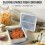 Multiuse 2 Section Flexible Box Helps Keep Edibles new-Purple 2