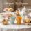 Ceramic Treat Cup Ice Cream Cone Shape Bowl Dessert-White 7