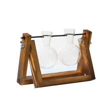 Elegante kweekstations voor vrouwen, unieke tuincadeaus, terrariums, glazen vazen, hydrocultuurplanten, kantoordecoratie voor vrouwen,