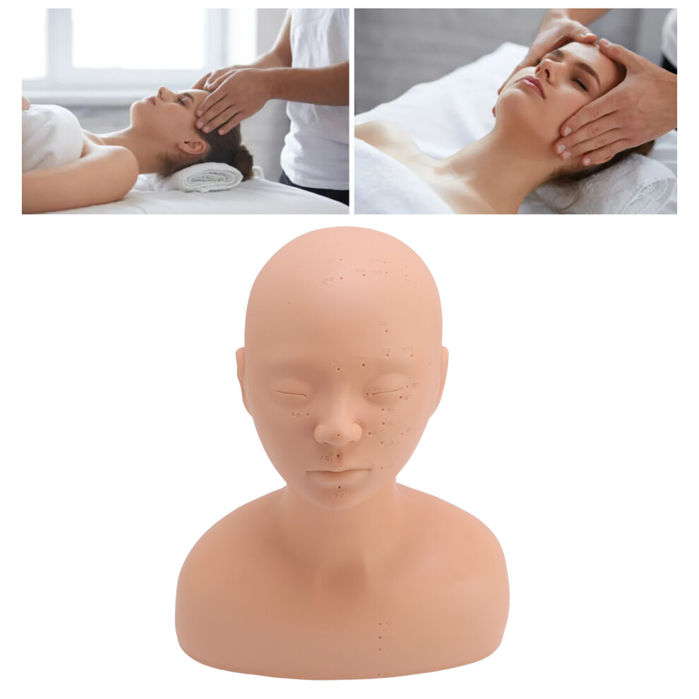 PVC Mannequin Head for Salon Display and Massage