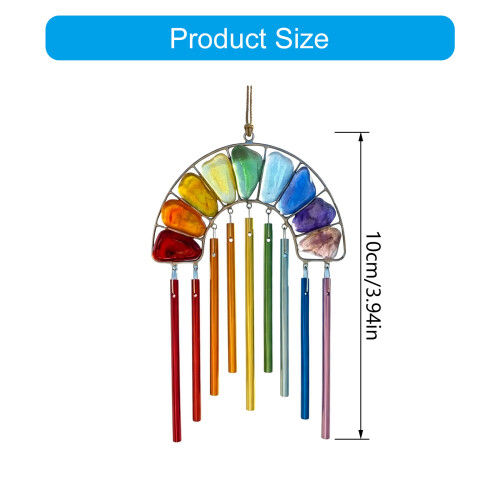 Acrylic Suncatchers Window Hanging Decors Rainbows Wind Chimes 2