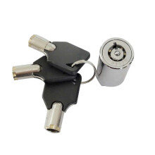 Vending Lock Cylinder with Key Tubular Key Lock for Box Glass