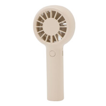 Beige 5-Stufen-Handventilator 1200mAh 68x43x155mm