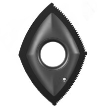 Removedor de pelos reutilizável para limpeza automotiva, remove pelos resistentes com 4 modos de limpeza e design rômbico para móveis e carpetes.