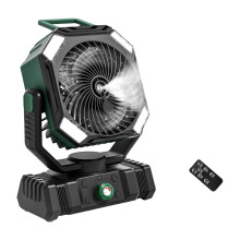 Outdoor Rechargeable Misting Fan Air Conditioner For-Army Green