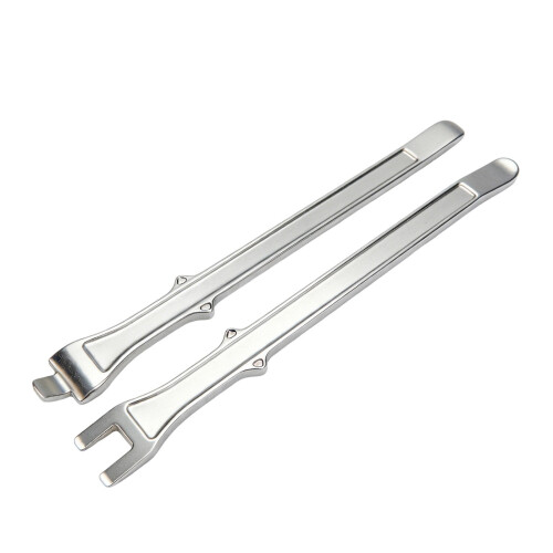 Ergonomic Handle Design Tire Changing Spoon And Wrench Kit For