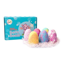 Exciting Dinosaurs Egg Shower Bomb That Melt Into Rainbows-Blue
