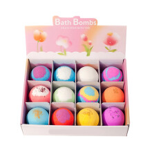 Pack Of 12 Fun Ocean Land Bath Ball With Inside Toy-WALLBALL