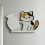 Refrigerator Magnets Cats Vase Fridge Magnet,Locker-cheese cat 7