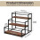 Attractive 3 Step Wine Display Great For Presenting Your 3