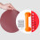 Lightweight Round Sandpaper Holder Tool-Disc Sandpaper Holde 6