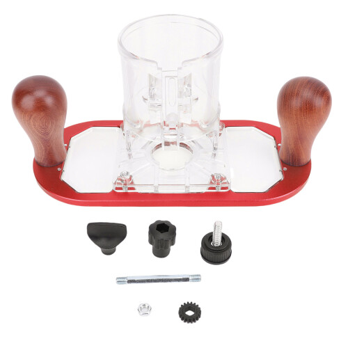 65mm Aluminiumlegierung Router-Festbasis, Tiefe 2