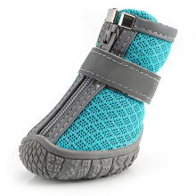 Scarpe per cani 3#,4#,5# Rete/TPR caffè/blu/rosso stivali