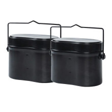 German-Style Aluminum Marching Lunch Box
