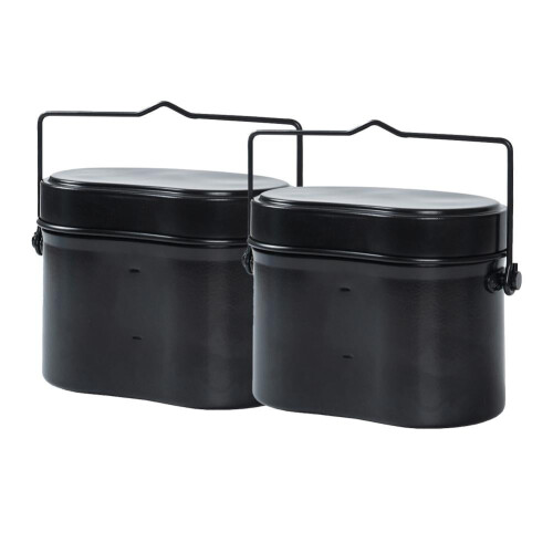 German-Style Aluminum Marching Lunch Box