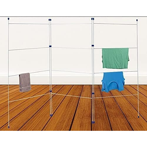 Aluminium Clothes Drying Rack | 3 Fold Rustproof Airer 2