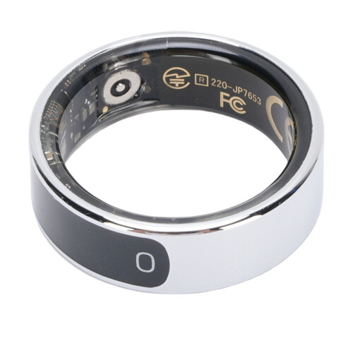 Smart Ring 16mAh, Größe 10, Silber 19.9mm