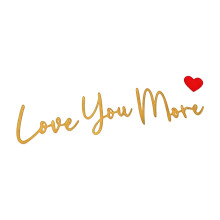 Love You Bye Acrylic Sign Retro Love You Bye Signs Wall-D