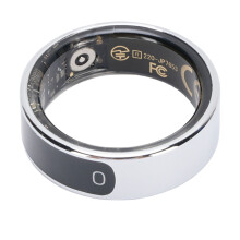 Smart Ring Fitness Silber Größe 11, 18mAh & 200mAh