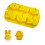 Rabbit Themed Cake Pan Heat Resistant Silicones-rabbits  eggs 1