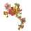 Water Soluble Embroidered Fabric Applique Sewing on-Yellow 1