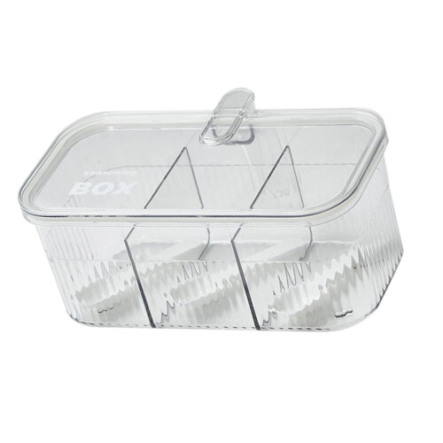 Multipurpose Food Container With Measuring Scale For Dry-Clear
