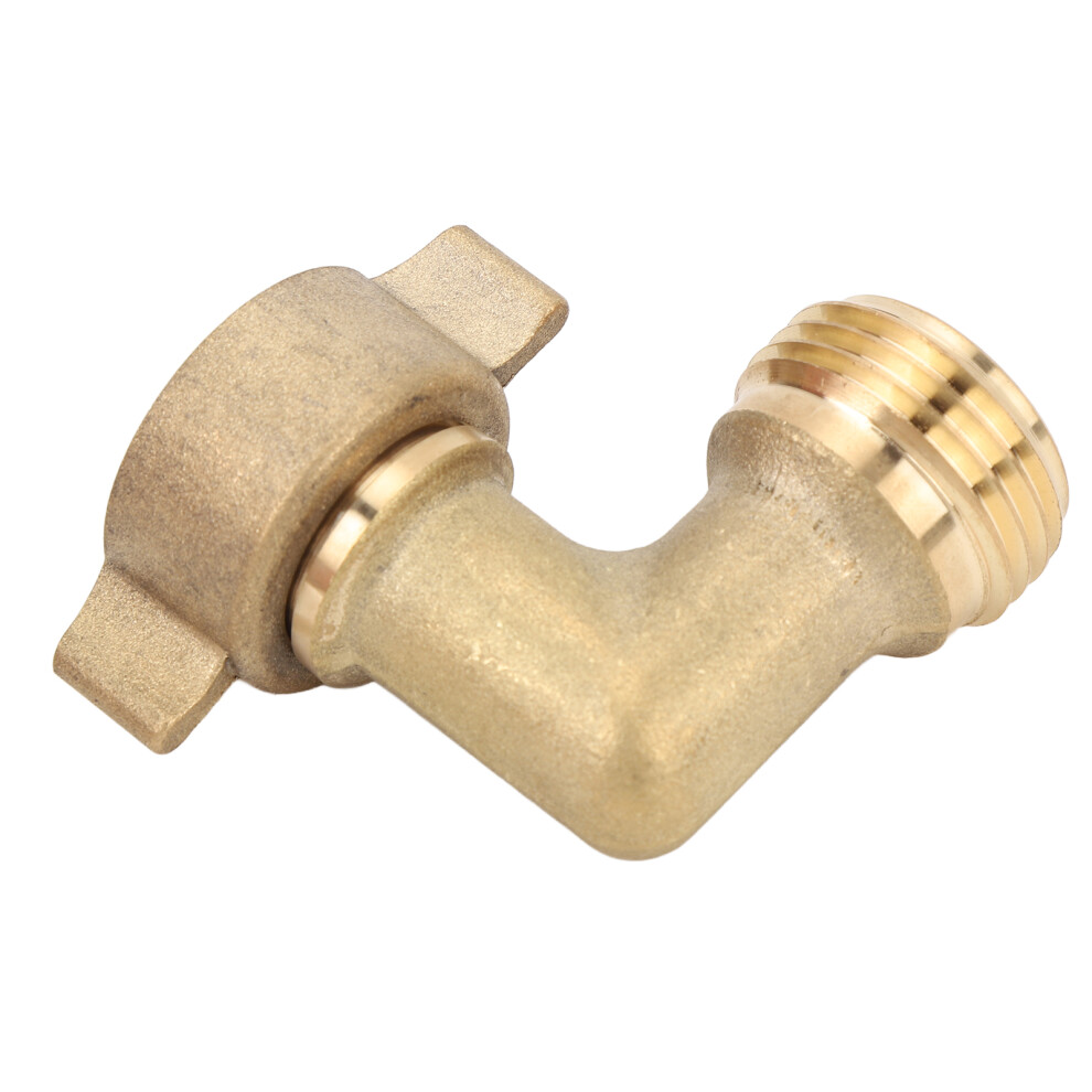 90 Degree Brass Water Inlet Adapter, 3/4In Thread 4221393907295