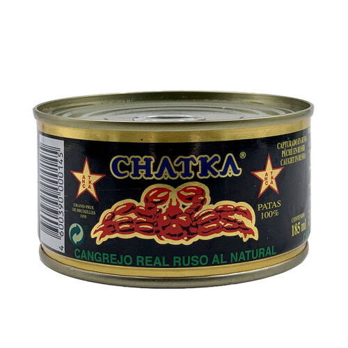 Chatka King Crab 100% Beine in der Dose 121g