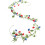 Red White Blue Flower Wreath For Independence Day Festivities-B 1