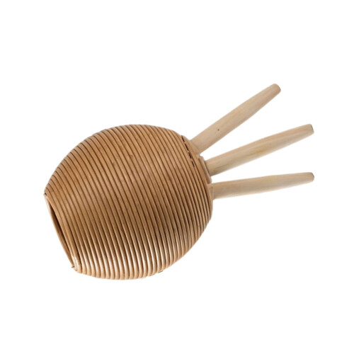 Jardinière de bureau élégante avec cadre en rotin simulé-S 252B