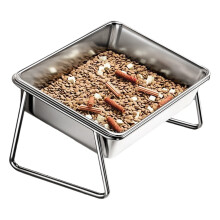 Simple AntiTipping Pet Bowl Elevated Feeder Food Plate For Dog
