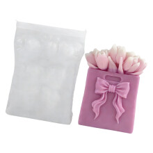 Sturdy Nonstick Rose Shaped Candle Mould Suitable For-5604