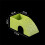 2Pcs Reptiles Hideouts Place Basking Tunnel Cave-Fruit green 7
