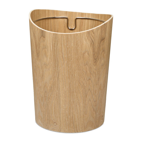 Papierkorb, Holzoptik, 9 l Fassungsvermögen