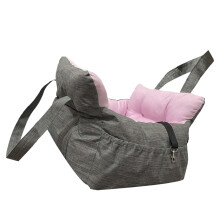 Coussin de siège de voiture doux pour chien, comprenant un-UN
