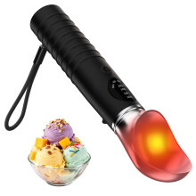 Gadget à dessert portable avec une construction sûre et une-Noir